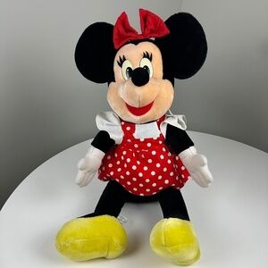 Vintage Minnie Mouse 24” Plush from Disney Parks - 90s